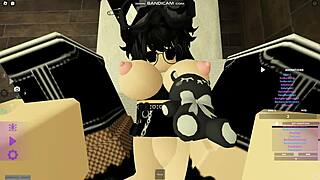 ROBLOX EMO CHICK POUNDED HARD ON BED BY COCK PART 2!