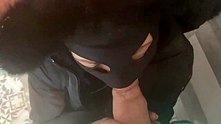 curvy milf calla serves breast milk coffee in tight leggings preview