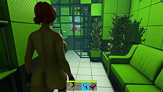 gostosa's huge ass bounces in haydee hentai 3d gameplay