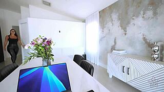 hot latina secretary lexis star bjs boss facial cum