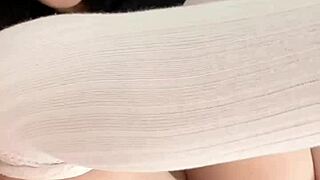 curious teen explores dildo play with lyssanx