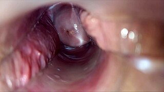 Pussy Speculum Reveals Pulsating Orgasm