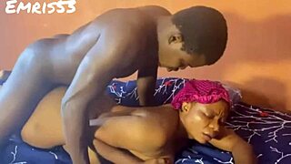 Ebony begs for rough pounding of her huge ass pussy