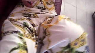 Sexy Mami Masturbates Pussy Alone At Home