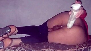 i ride this big dildo just like sofi vice the anal vixen