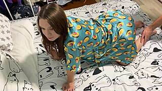 stepdad can't resist filming homemade fuck with submissive stepdaughter