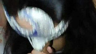 My Italian wife Lucille gives amazing amateur blowjobs