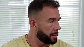 my sexy brother-in-law fucks my hairy pussy and ass deep in taboo threesome