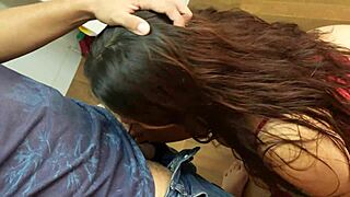 After Stepdad Leaves I Pound Stepsis's Curvy Latina Ass Cowgirl Doggystyle in Kitchen Part 2