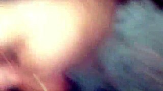 The teen slut kneels, sucks hard, then gulps every drop down.