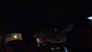 Angie Gets Candid Car Creampie from Hidden Camera