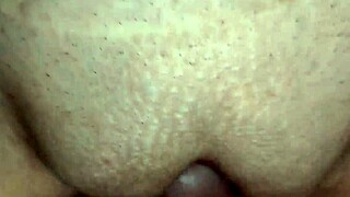 Skinny Brazilian Wife's Tight Pussy Creampied Hard by Hubby