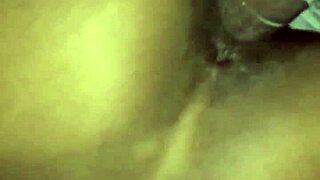 Wet Ebony Black Teen 18+ Begs Bigboss for Deep Pounding