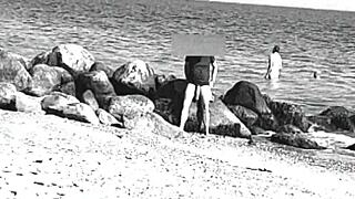 Huge Cock Exposed At Nude Beach!