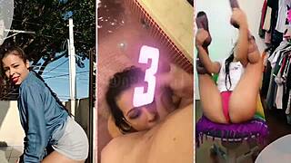 Bride Sucks Best Friend on Wedding Night - Espuleta Maia JOI!