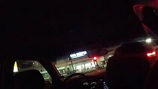 Angie Gets Candid Car Creampie from Hidden Camera