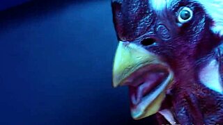 busty latex dominatrix binds and deepthroats birdman before fucking hard