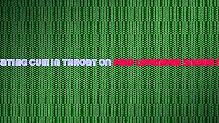 perfect korean feet babe throat-fucked extreme cumshot!