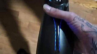 Amateur Dude Tests His Brand New Masturbator Toy Hard