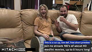 Freshman Stacy Shepard Hitachi Orgasms Gape Under Doctor Gloves!