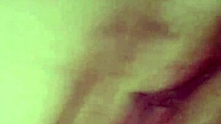 bbw couple's wet fat pussy takes closeup anal riding hard