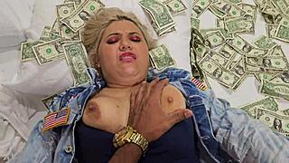my beautiful blonde whore trades ass and pussy for cash dollars now!
