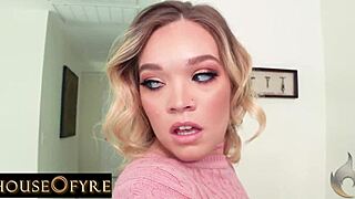 Katie kush seduces with big cock doggystyle pounding