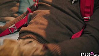 Lauren Phillips! Caring Milf Catches Neighbor Stepson's Huge Cock Craving!