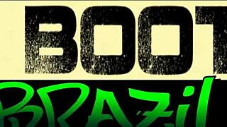 laura santos takes monster cock deep in her big brazilian ass anal