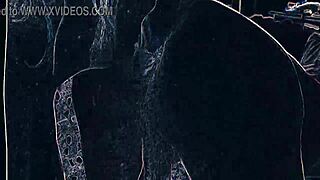 Club Lights Flash on Ass Rimming and Deep BJ Worship Session