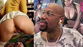 TIGHT SMALL TITS TEEN BATHS WITH EBONY SLUT LICKING SHAVED PUSSY CUM OOZES INTO GOONER MOUTH!