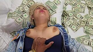 my beautiful blonde whore trades ass and pussy for cash dollars now!