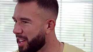 my sexy brother-in-law fucks my hairy pussy and ass deep in taboo threesome