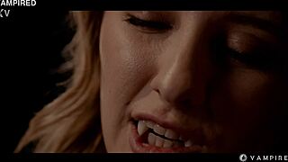 Boss vampire slut bound for Halloween gangbang lezdom humiliation?