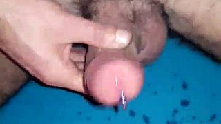 pierced babe squirts orgasm in just one minute