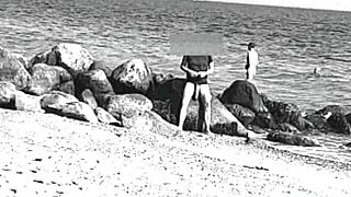 Huge Cock Exposed At Nude Beach!