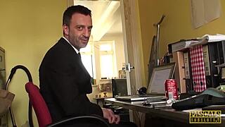 Inked sub Kimmie Foxx anal fucked hardcore Pascals