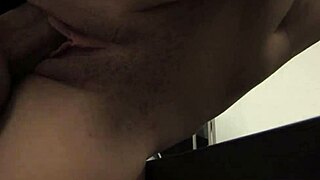 brunette milf fucked doggy with gaping pussy