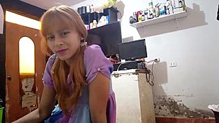 nena's juicy peruvian ass tricked into riding cock uff what a slut