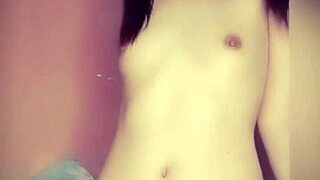 wanna watch this skinny asian slut ride cock on her tight little pussy?