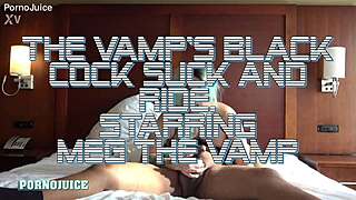 Black Cock Sucked and Ridden Hard by the Vamps