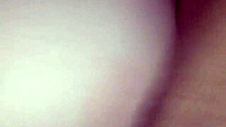 blonde teen's tight pussy pounded roughly bent over doggystyle