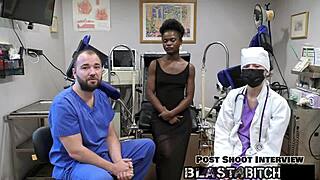 rina arem's shaved pussy fucked hard by patient in hospital then jizz blasted