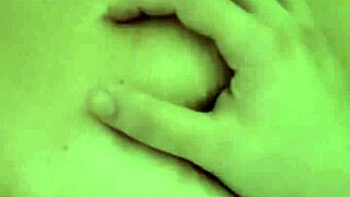 bbw milf gropes huge tits rams fat dildos deep in wet pussy!