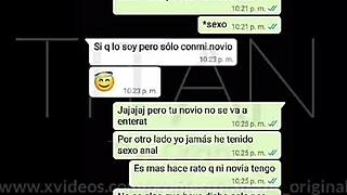 Latina Ella deepthroats monster cock after lost bet