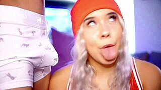 valentina begs daily for colombian throat fucks gagging on monster cocks