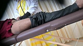 doctor shocked by patient's tiny cock flashing in hospital