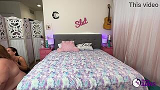 Thick redhead curvy Mary craves CUCKOLD action with hubby watching