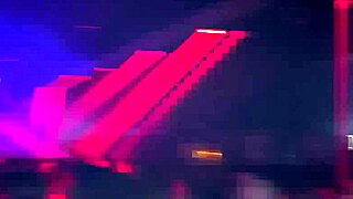 pretty brunette flashes pussy dances seduces strangers into public fucks