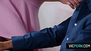 emma hix rides black teacher's monster cock deep